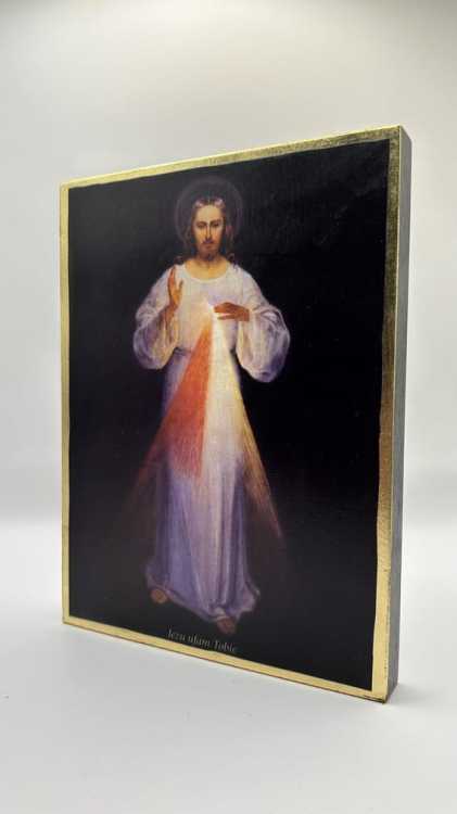 Ikona Pana Jezusa Wileńskiego (Jezu Ufam Tobie) widok ogólny