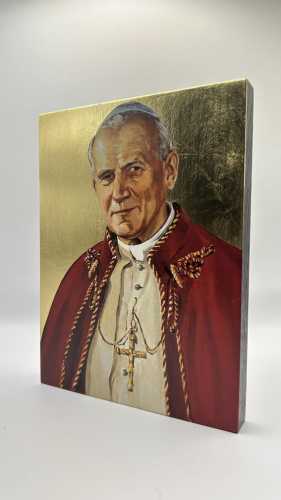 Ikona Świętego Jana Paweła II widok główny