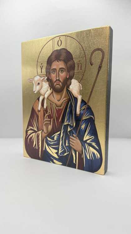 Ikona Pana Jezusa Dobrego Pasterza widok główny