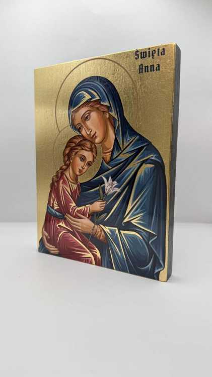 Ikona świętej Anny widok główny