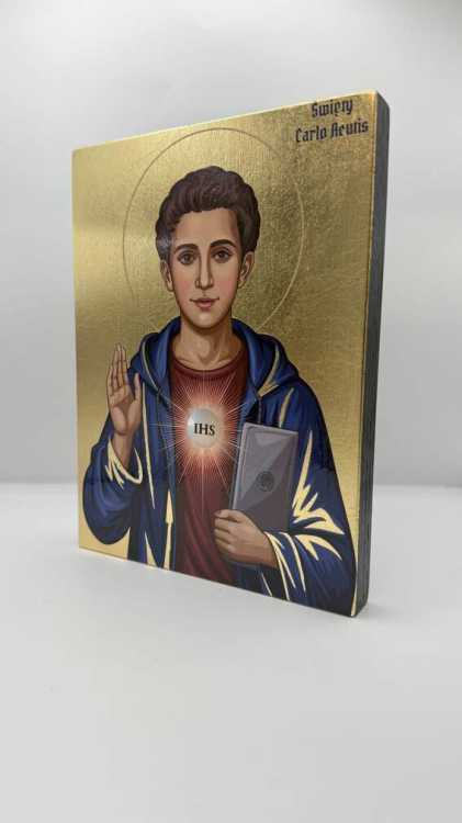 Ikona Carlo Acutis widok główny