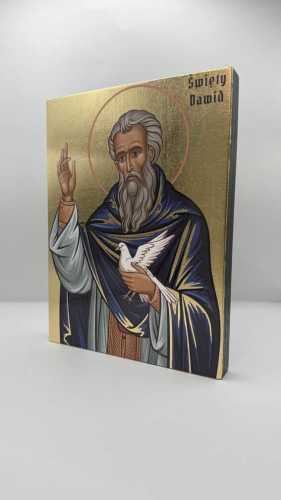 Ikona Świętego Dawida widok główny