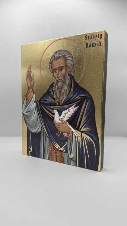 Ikona Świętego Dawida widok główny