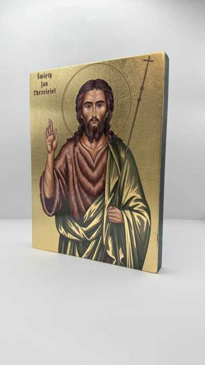 Ikona Świętego Jana Chrzciciela widok główny