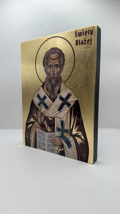 Ikona Świętego Błażeja widok główny