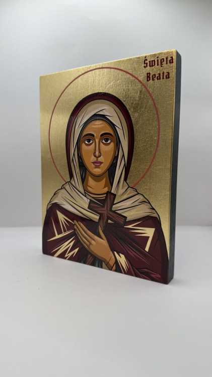 Ikona świętej Beaty widok główny