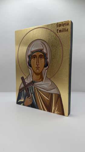 Ikona Świętej Emilii widok główny