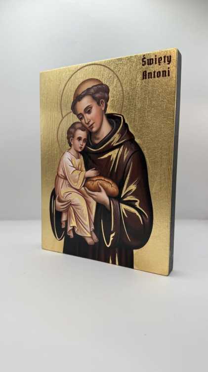 Ikona Świętego Antoniego widok główny