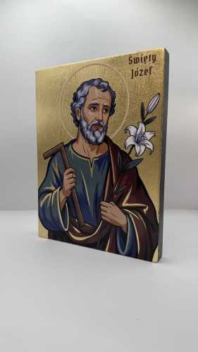 Ikona Świętego Józefa widok główny