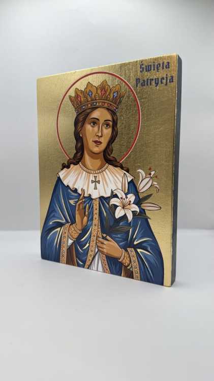 Ikona Świętej Patrycji widok główny