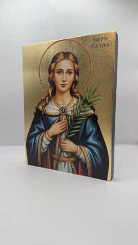 Ikona Świętej Martyny widok główny