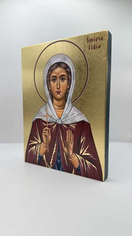 Ikona Świętej Lidii widok główny