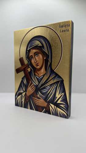 Ikona Świętej Laury widok główny