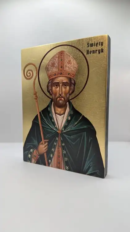 Ikona Świętego Henryka widok główny