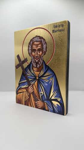 Ikona Świętego Mariusza widok główny