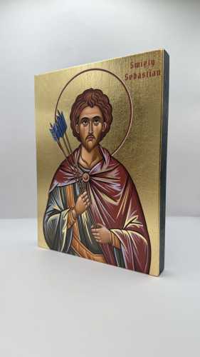 Ikona Świętego Sebastiana widok główny