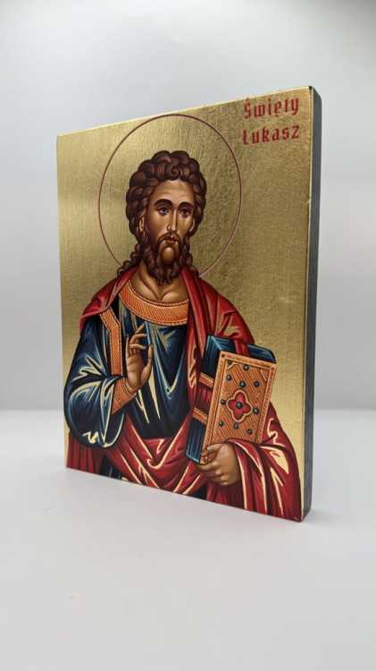 Ikona Świętego Łukasza widok główny