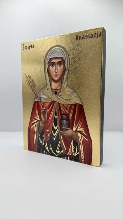 Ikona świętej Anastazji widok główny