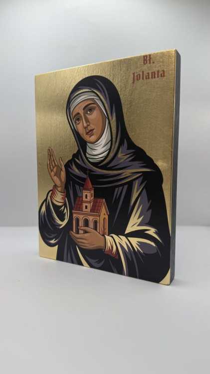 Ikona Błogosławionej Jolanty widok główny