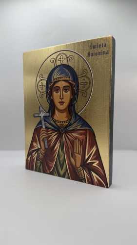 Ikona Świętej Antoniny widok główny