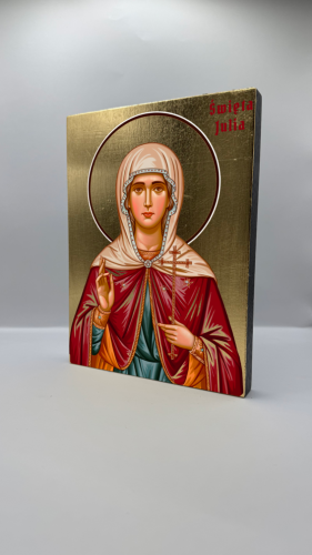 Ikona Świętej Julii widok ogólny