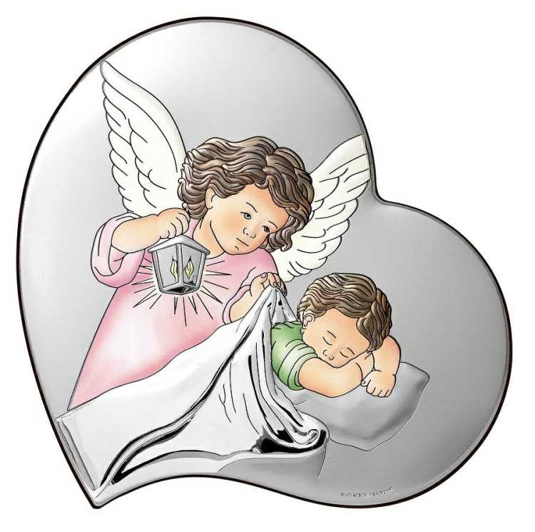 6748.3RCOL Obraz Aniołek z latarenką