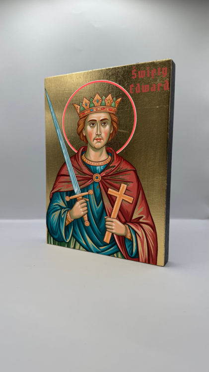 Ikona Świętego Edwarda widok główny