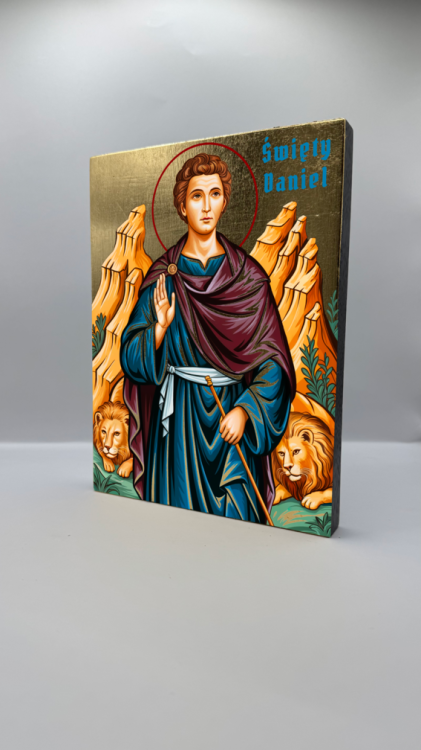 Ikona Świętego Daniela widok ogólny