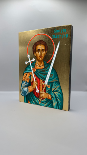 Ikona Świętego Maurycego widok ogólny