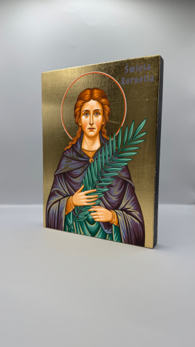 Ikona świętej Kornelii widok główny