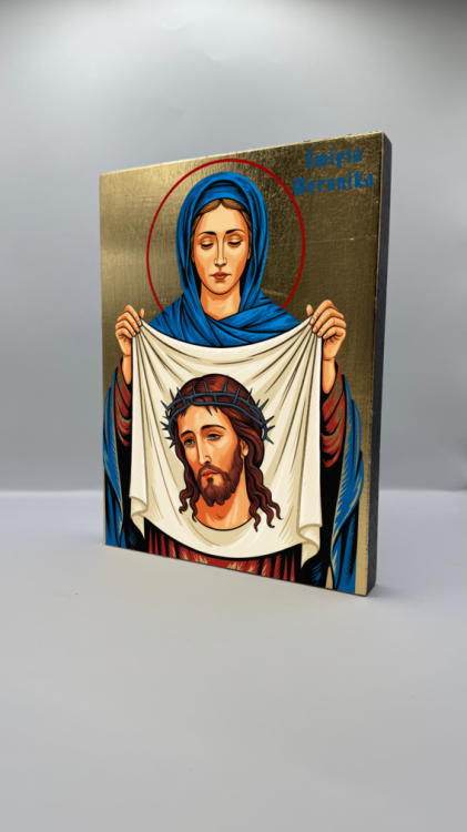 Ikona Świętej Weroniki widok ogólny