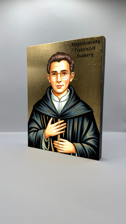 Ikona błogosławionego Franciszka Ksawerego widok główny