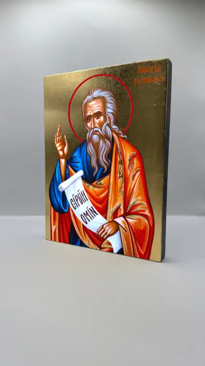 Ikona Świętego Jeremiasza widok ogólny