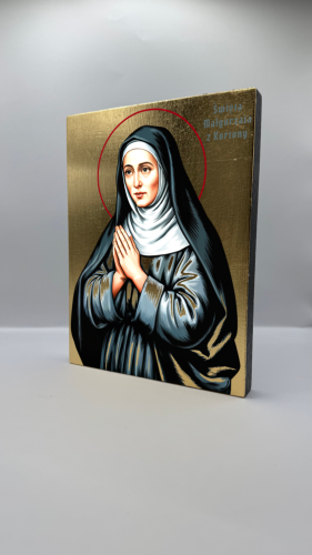 Ikona Świętej Małgorzaty z Kortony widok ogólny