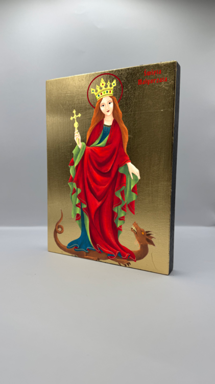 Ikona Świętej Małgorzaty widok główny