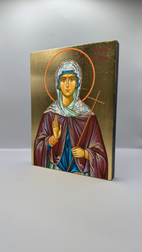 Ikona Świętej Grażyny widok ogólny