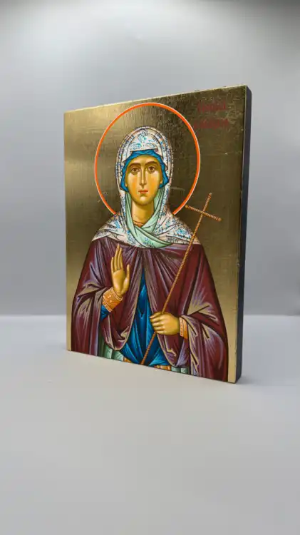 Ikona Świętej Grażyny widok ogólny