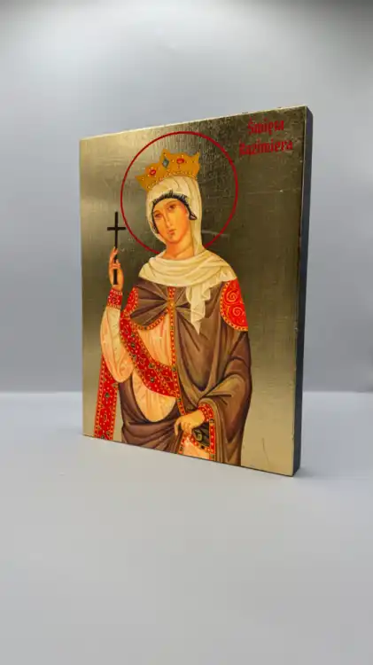 Ikona Świętej Kazimiery widok ogólny