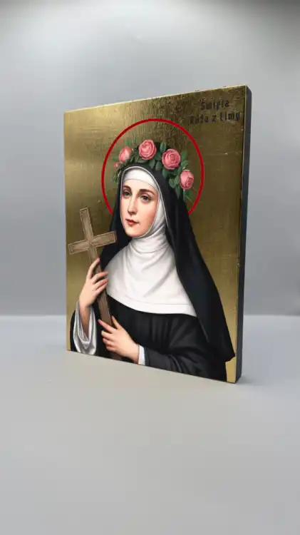 Ikona Świętej Róży widok główny