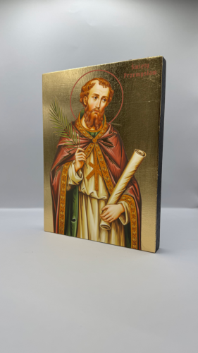 Ikona Świętego Przemysława widok główny