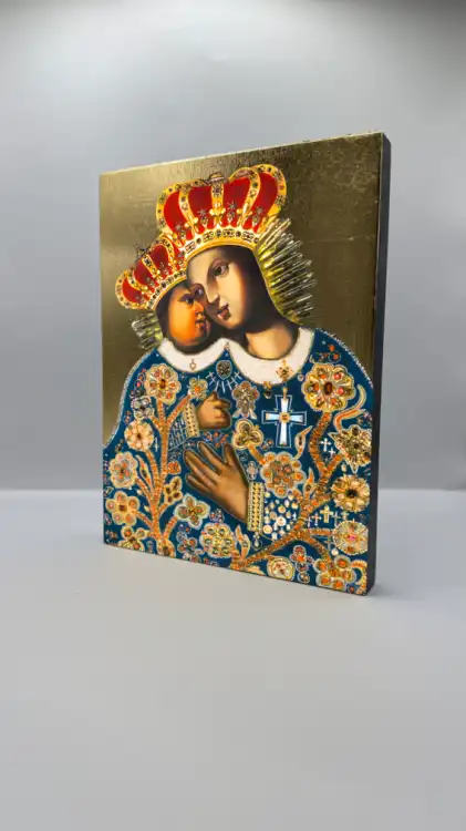 Ikona Matki Bożej Kalwaryjskiej widok główny