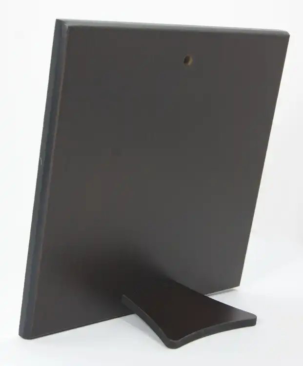 Obraz Aniołek z latarenką nad dzieckiem srebrny 6430/5 widok tył