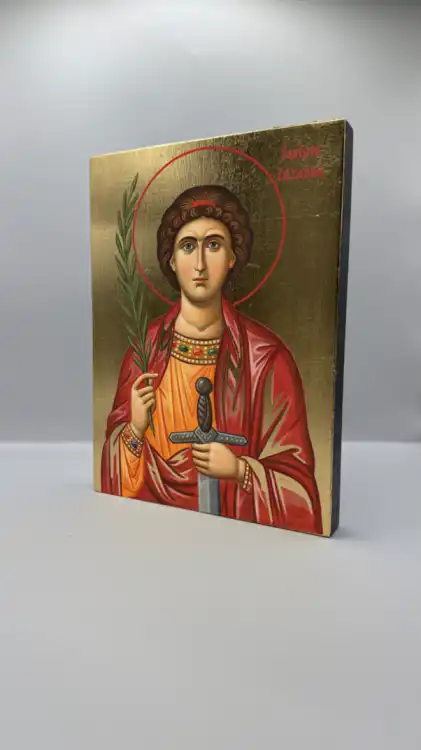 Ikona Świętej Zuzanny widok ogólny