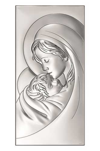 Obraz Matki Bożej ze srebrem 6381/2