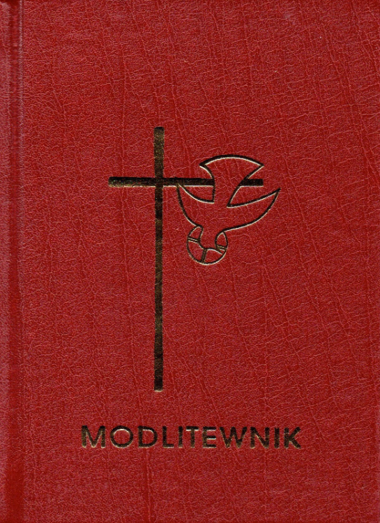 Modlitewnik Panie naucz nas modlić się - duża czcionka okładka bordo