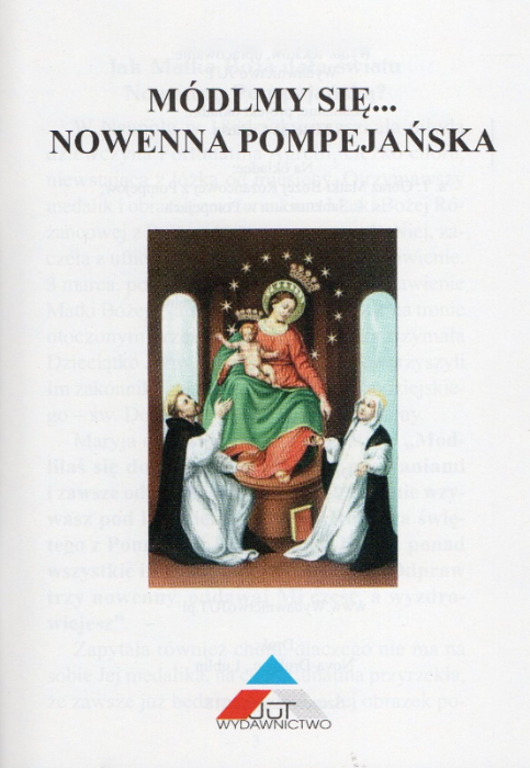 Módlmy się - Nowenna Pompejańska - strona tytułowa