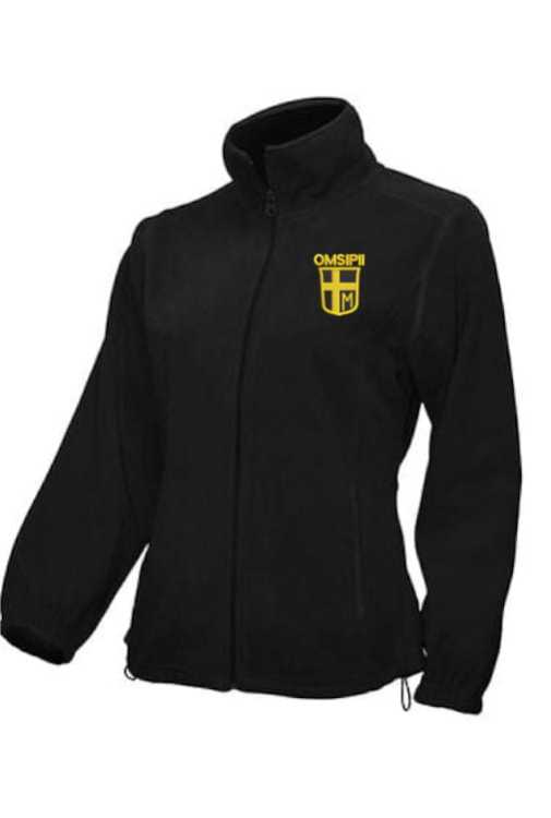 Polar damski z logo i napisem na plecach widok ogólny