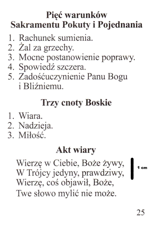 Modlitewnik Panie naucz nas modlić się - duża czcionka wielkość czcionki
